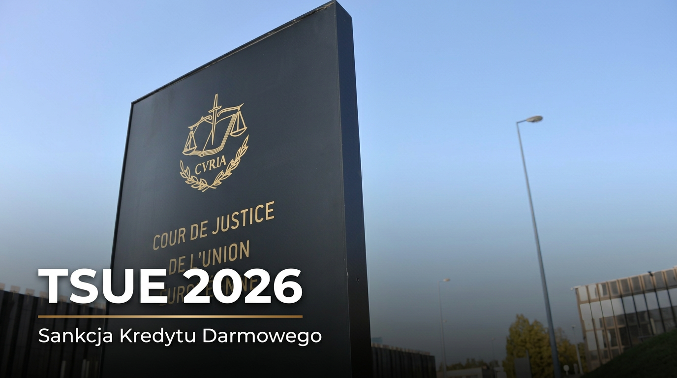 TSUE i Sankcja Kredytu Darmowego 2026 – Umorzenie C-566/24 i Co Czeka Kredytobiorców